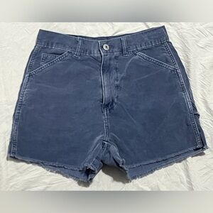American Eagle Women’s Blue Highest Rise 90s Boyfriend Short Shorts Size 0